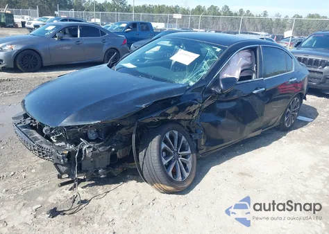 2015 Honda Accord Sport from USA, damaged, VIN 1HGCR2F57FA221276